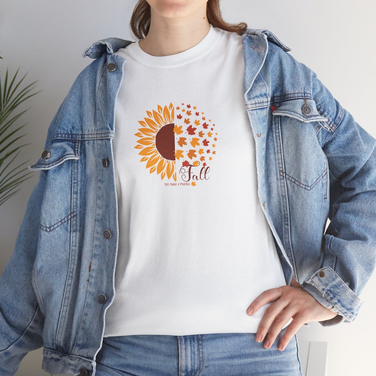 Autumn Sunflower Tee – Embrace the Fall Season
