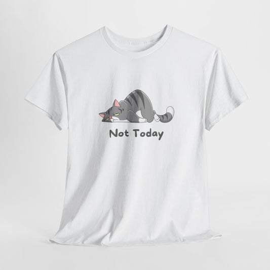 Not Today Lazy Cat T-Shirt