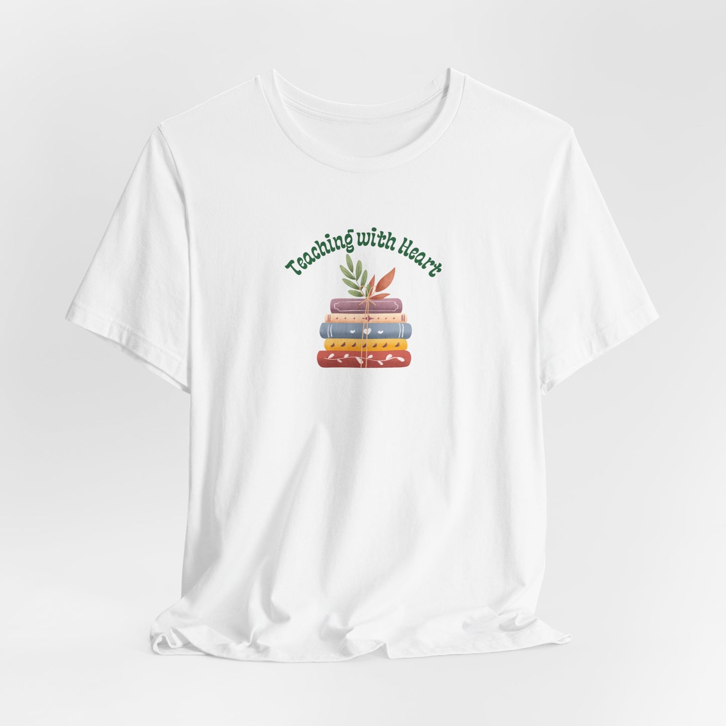 Teaching with Heart Graphic Tee